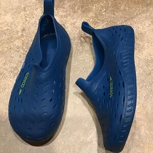 Speedo Water Shoes Kids Jelly Blue Unisex Toddler Slip-On - Size Small 5/6